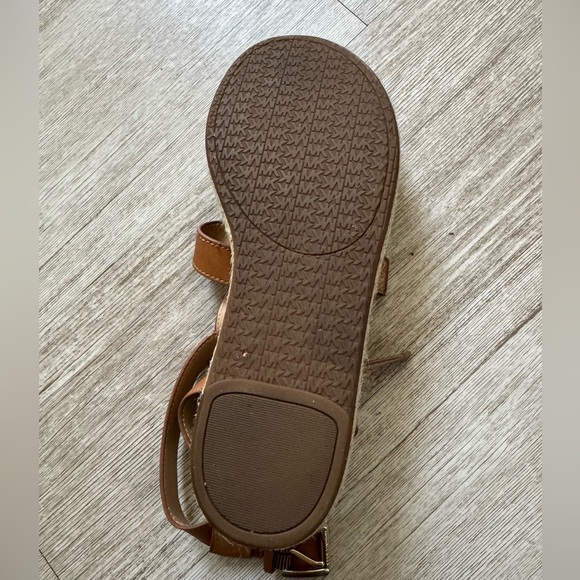 MICHAEL KORS Women's Acorn Ankle Strap Espadrille Sandals - Picture 6 of 7